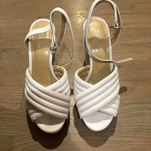 Michel kors platform heel